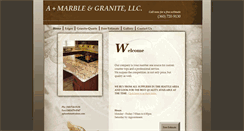 Desktop Screenshot of aplusstone.net
