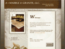 Tablet Screenshot of aplusstone.net